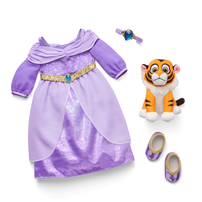 Disney Princess Jasmine Formal Dress, Baby Rajah & Accessories For 18-Inch Dolls By American Girl® 1