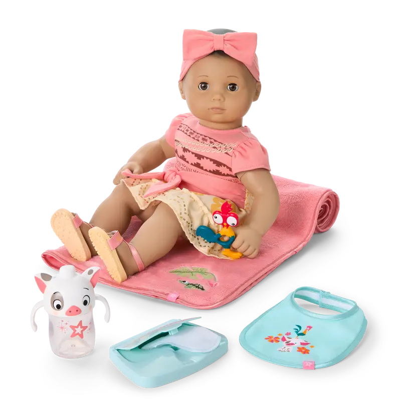 Disney Princess Moana Cuddle & Care Set With Bitty Baby® Doll By American Girl® 1