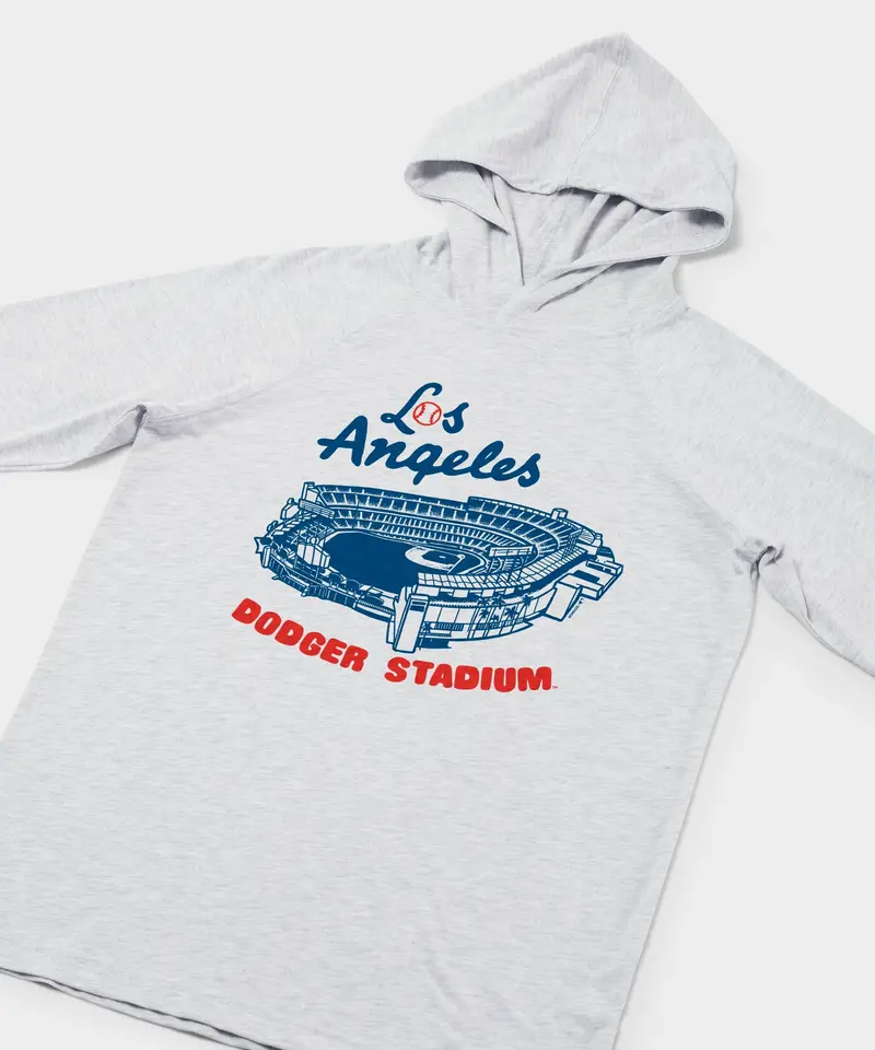 Dodger Stadium Los Angeles Lightweight Hoodie 2