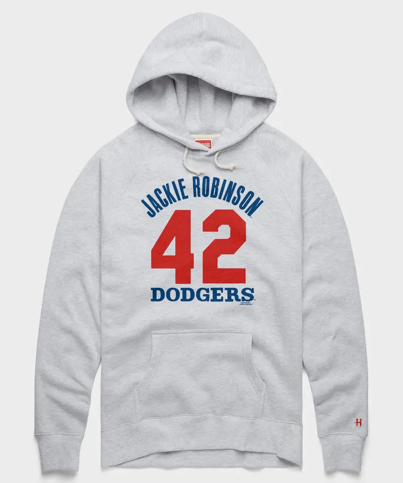 Dodgers Jackie Robinson 42 Hoodie 1