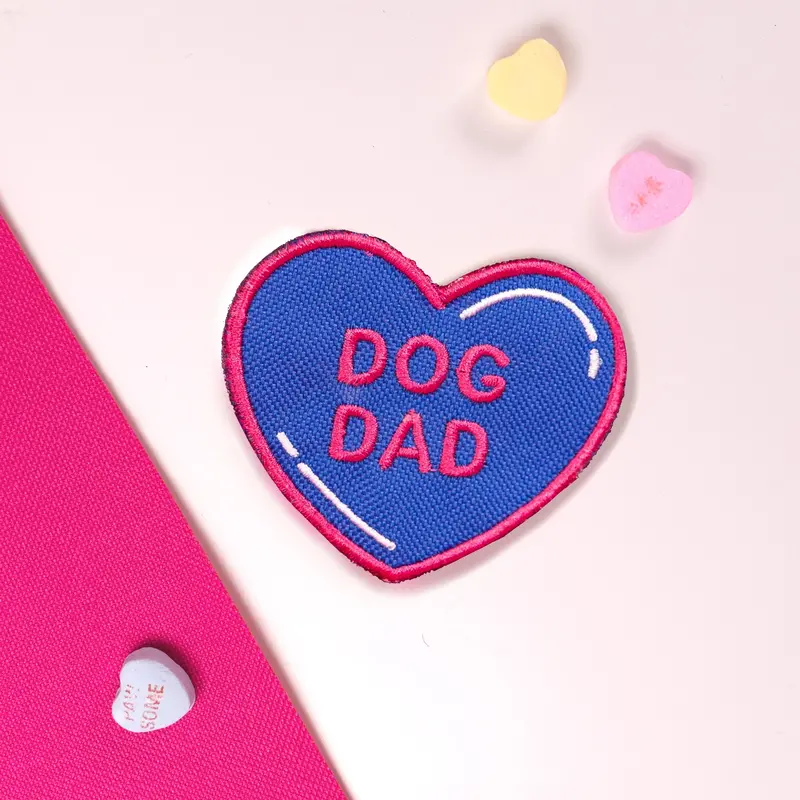 Dog Dad Heart Patch 1