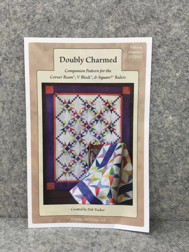 Double Charmed By Studio 180 Designs - Deb Tucker Size 40" X 448". And 47" X 59". 1