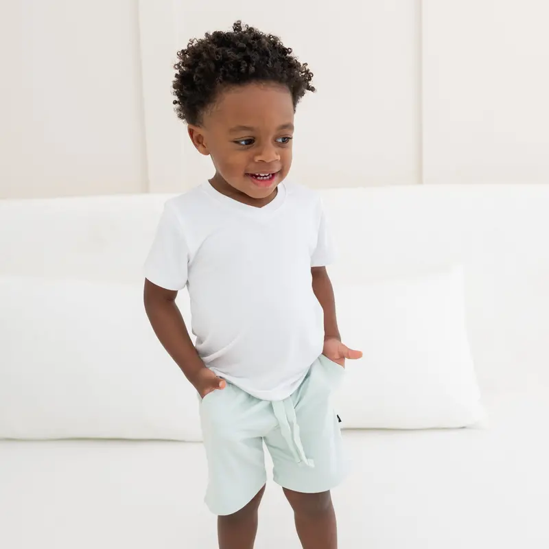 Drawstring Short In Dew 1