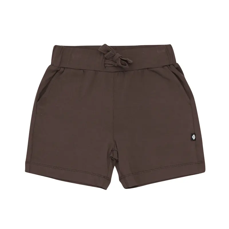 Drawstring Short In Espresso 1