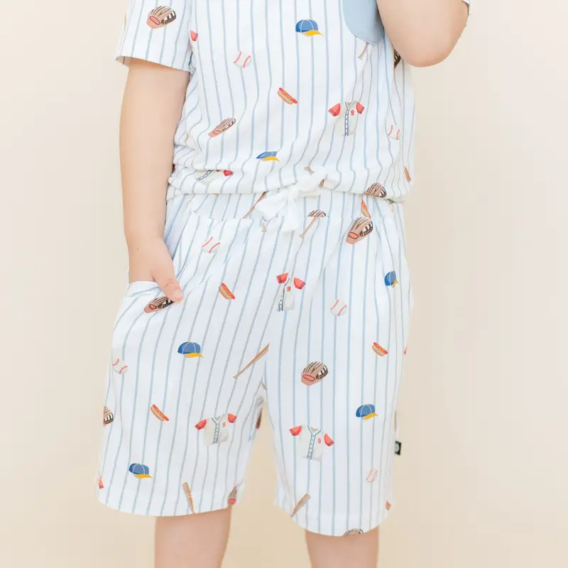 Drawstring Short In Home Run 1