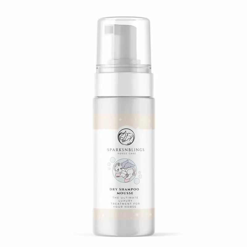 Dry Shampoo Mousse For Horses 1