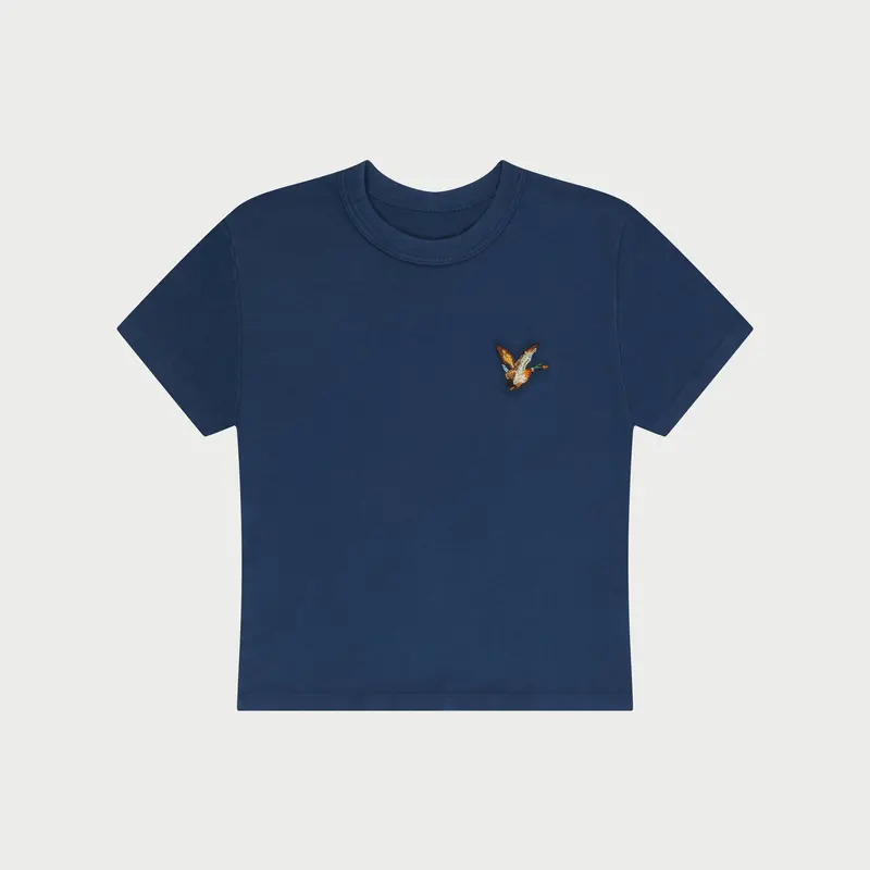 Duck Baby Tee (Navy) 1