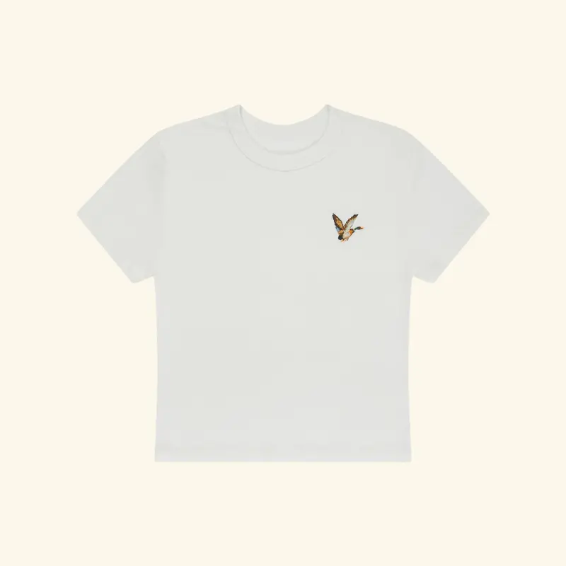 Duck Baby Tee (White) 1
