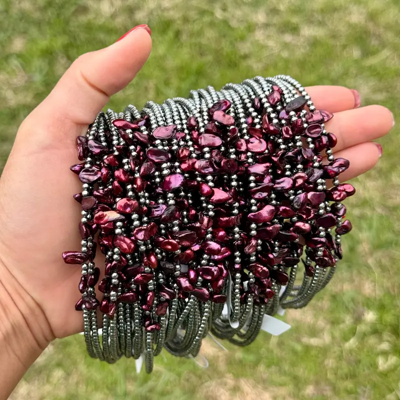 Dyed Freshwater Pearl Choker – 15.5” 2