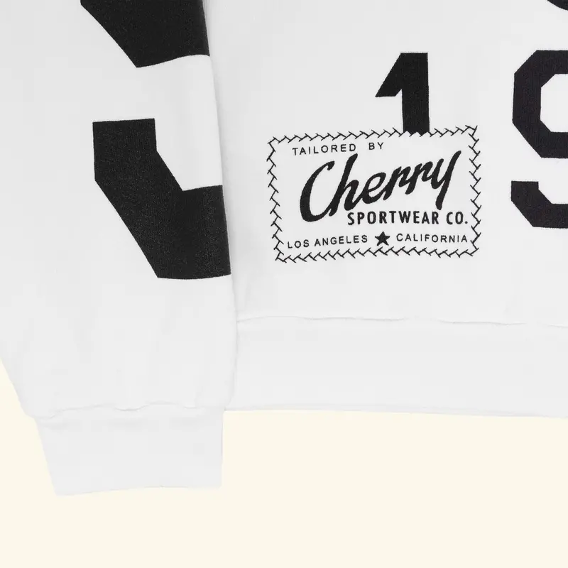 El Cam Midweight Crewneck (White) 3