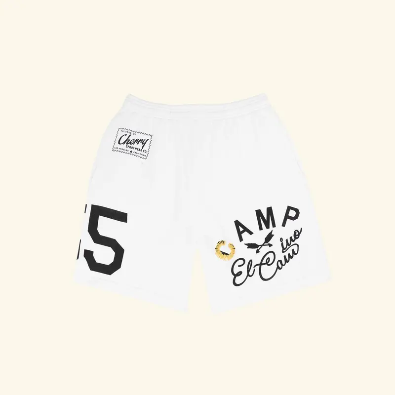 El Cam Sweatshorts (White) 1