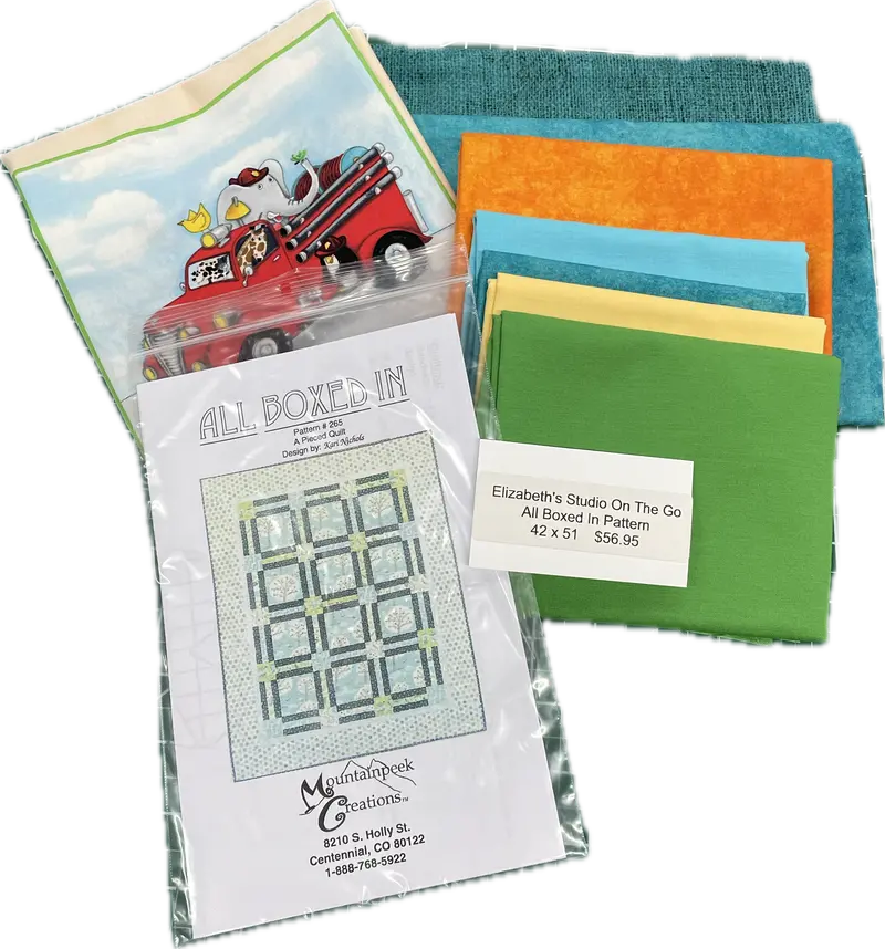 Elizabeth's Studio On The Go All Boxed In Quilt Kit 1
