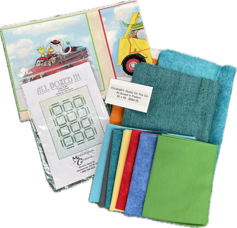 Elizabeth's Studio On The Go All Boxed In Quilt Kit 1