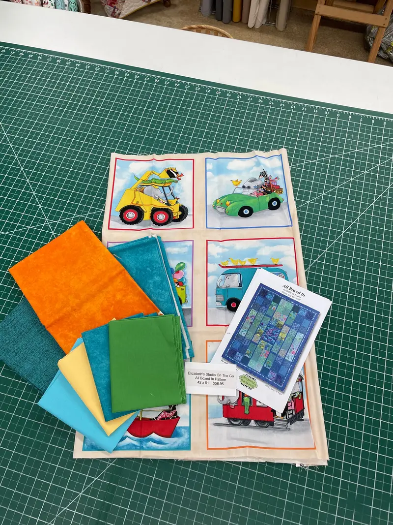 Elizabeth's Studio On The Go All Boxed In Quilt Kit 1