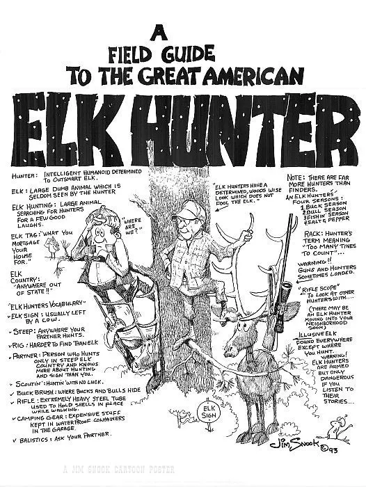 Elk Hunter Poster 1