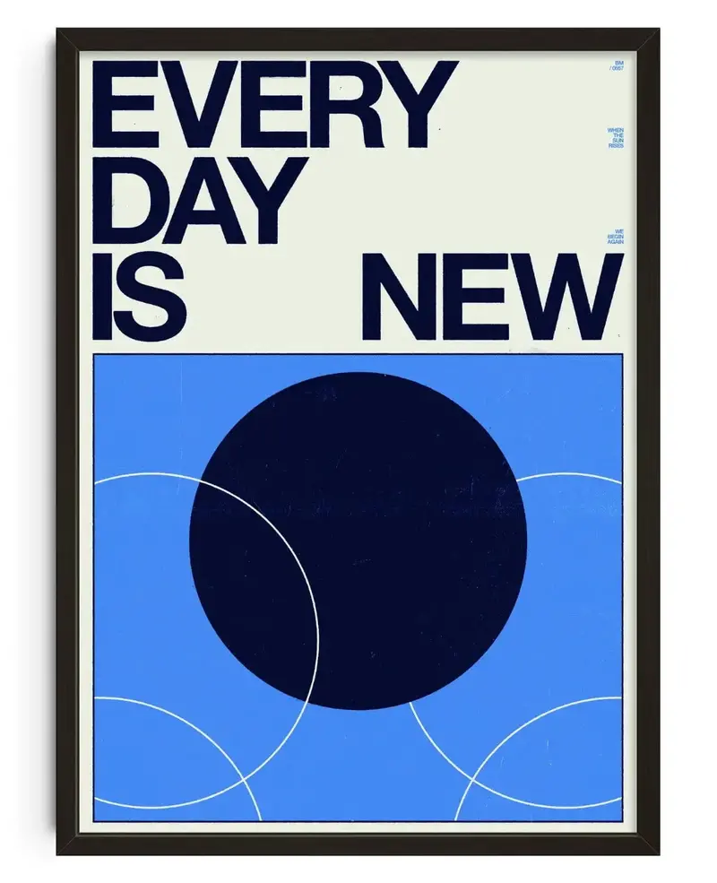 Every Day Is New 1