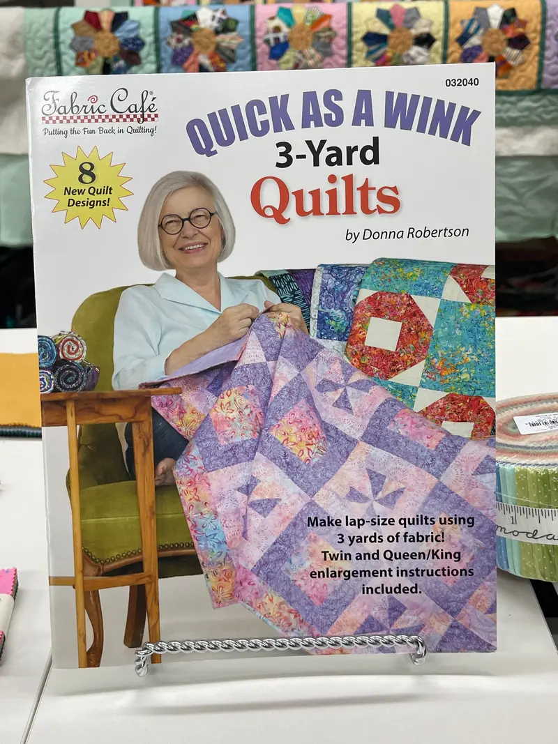 Fabric Cafe 3 Yard Quilts Quick As A Wink  032040 By Donna Robertson 1