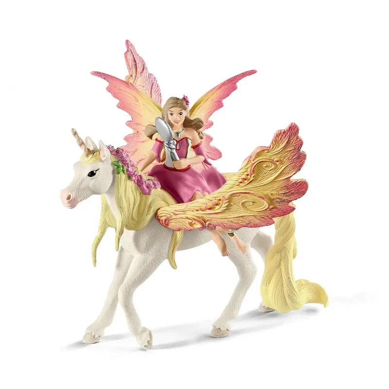 Fairy Feya With Pegasus Unicorn 1