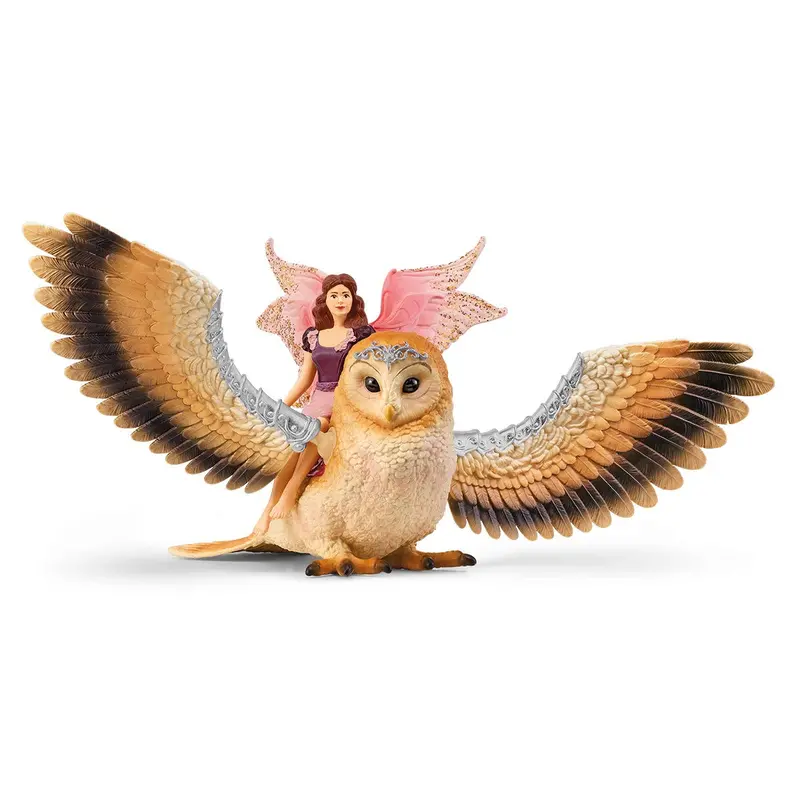 Fairy In Flight On Glam-Owl 1