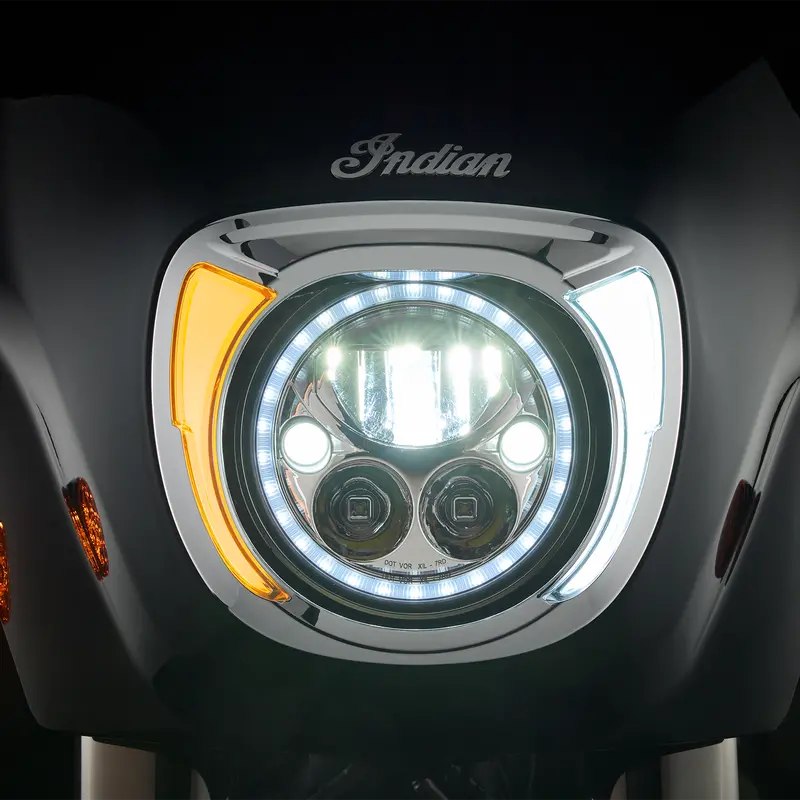 Fang® Headlight Bezel For Indian Chieftain 1