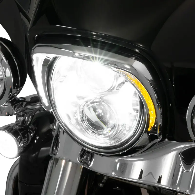 Fang® Led Headlight Bezel With Amber Turn 1