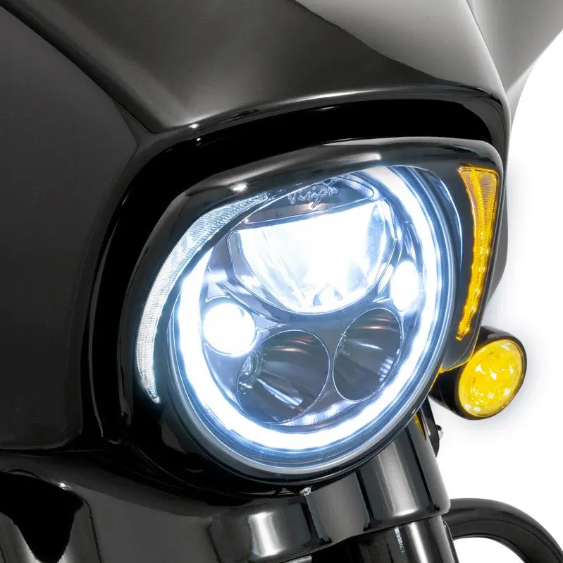 Fang® Led Headlight Bezel With Amber Turn 2