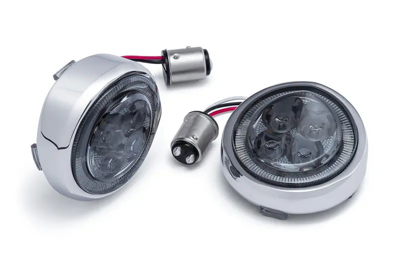 Fang® Rear Signal Light Inserts With Bezel (Dual Circuit) 2