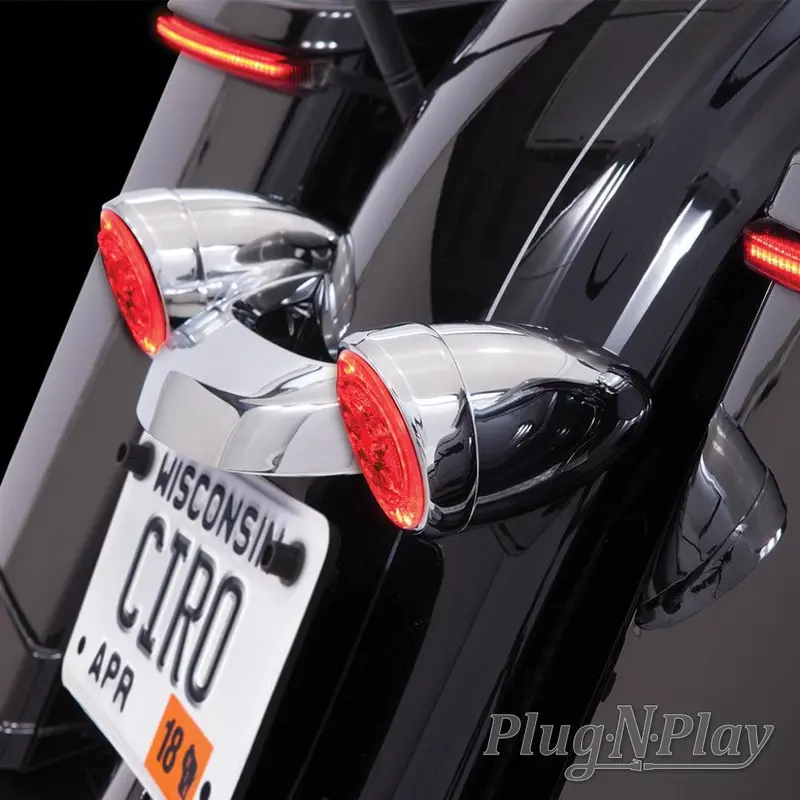 Fang® Rear Signal Light Inserts With Bezel (Dual Circuit) 4