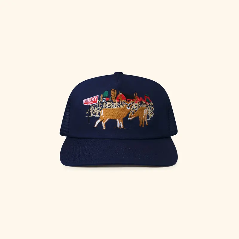 Farm House Trucker (Navy) 1