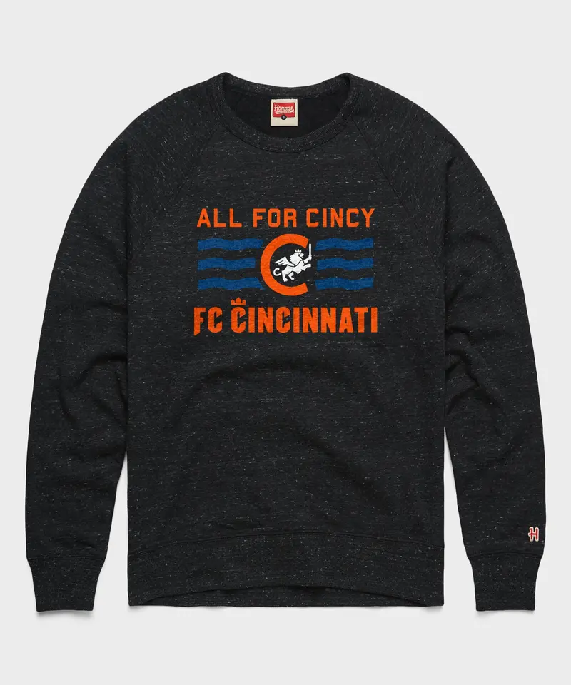 Fc Cincinnati All For Cincy Crewneck 1