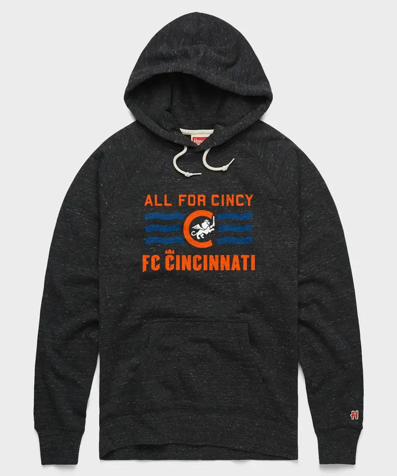 Fc Cincinnati All For Cincy Hoodie 1