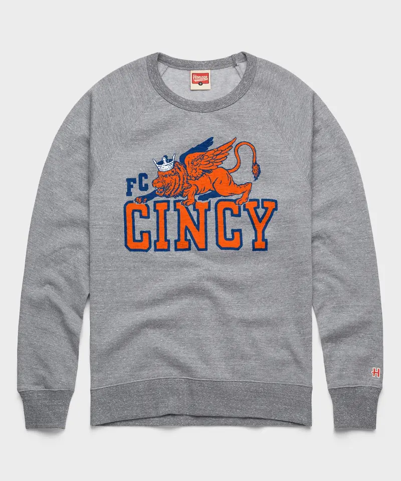 Fc Cincy Lion And Crown Crewneck 1