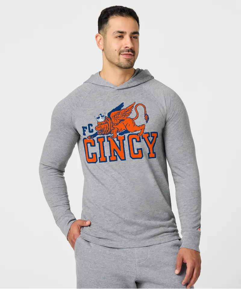 Fc Cincy Lion And Crown Lightweight Hoodie 3