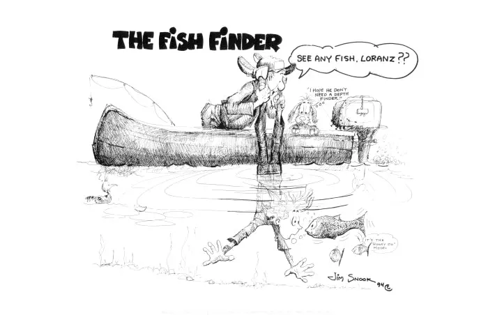 Fish Finder Print 1