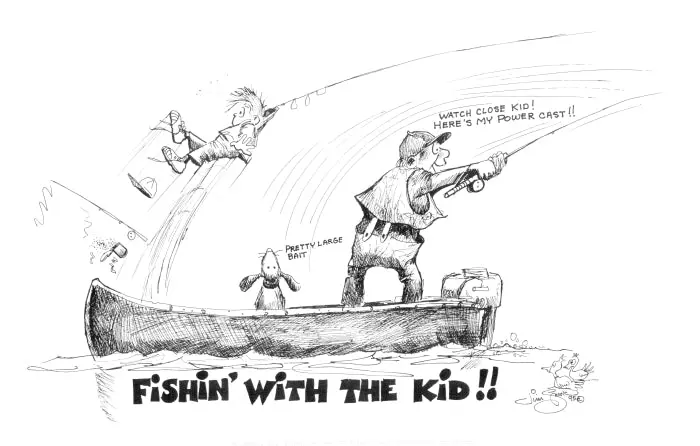 Fish'n With The Kid Print 1