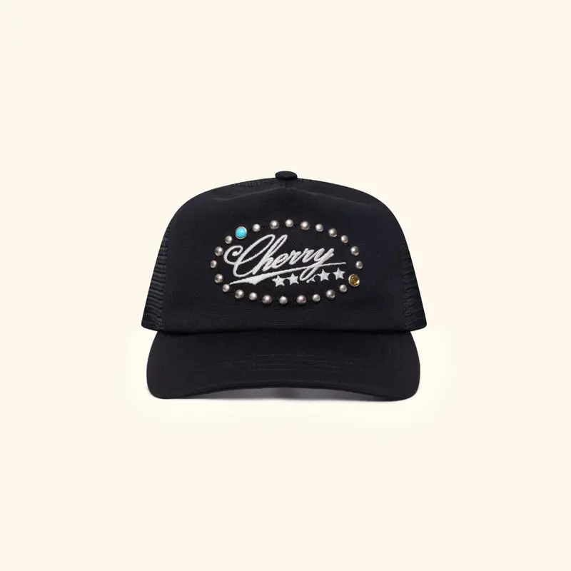 Five Star Studded Trucker (Black) 1