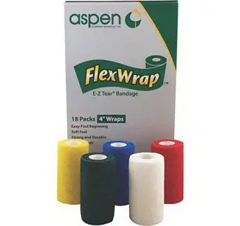 Flex Wrap E-Z Tear Bandage - Assorted Colors 1