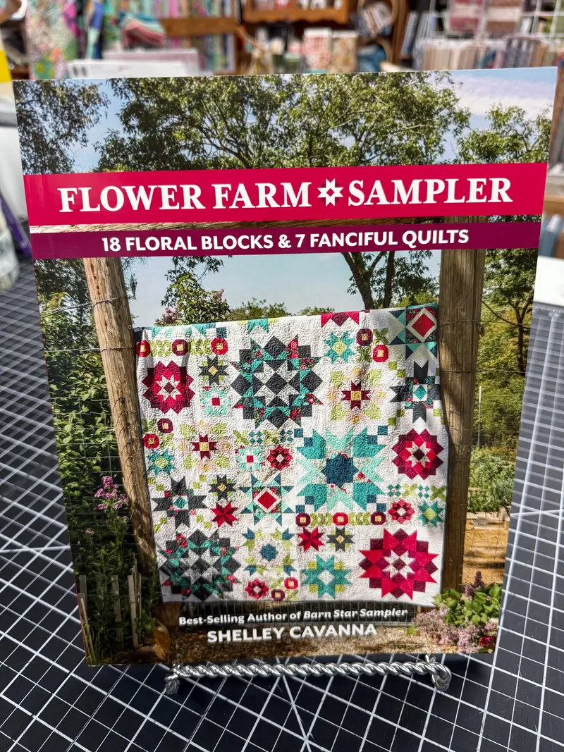 Flower Farm Sampler 11598 C & T Publishing#1  88 Page Book 1
