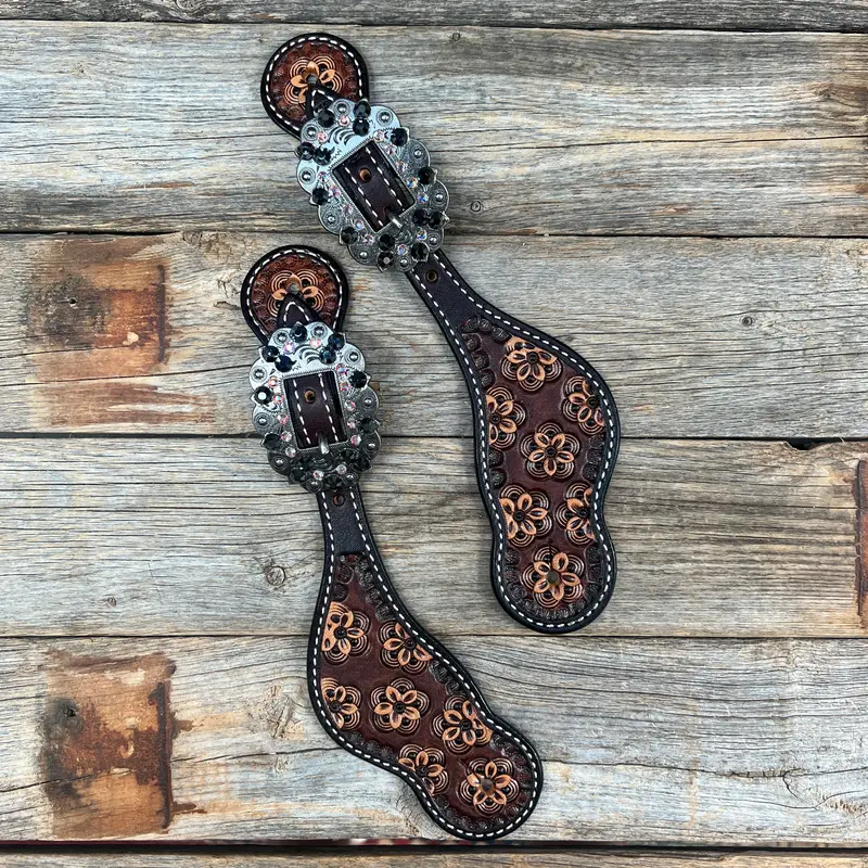 Flower Power Jet, Ab Spur Straps #Ss130 1