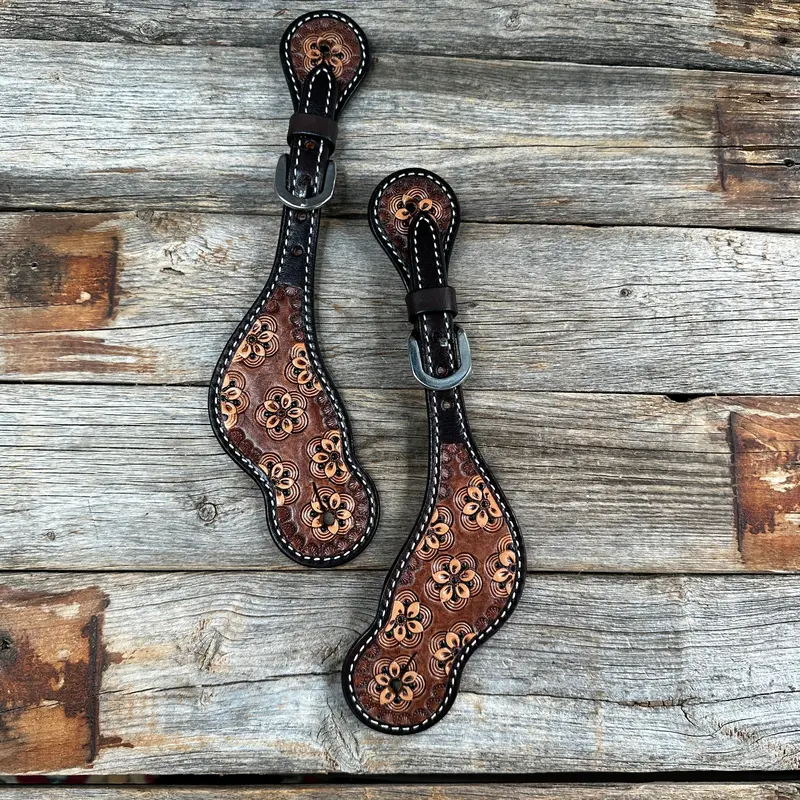 Flower Power Spur Straps 1