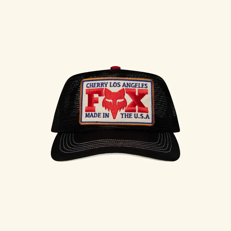 Fox X Cherry Mesh Trucker Hat 1