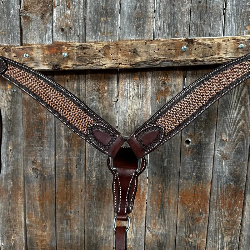 Foxtail Tooling Two Tone Breastcollar #56256 1