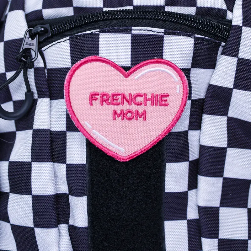 Frenchie Mom Heart Patch 2