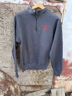 Frontier Dark Grey 1/4 Zip 1