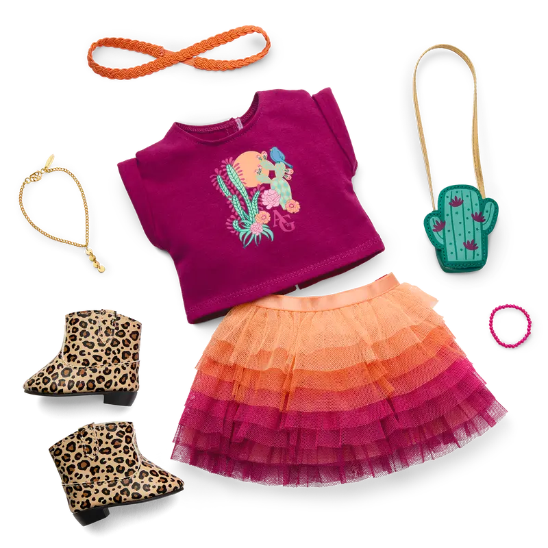 Fun In The Southwest Travel Outfit For 18-Inch Dolls 1