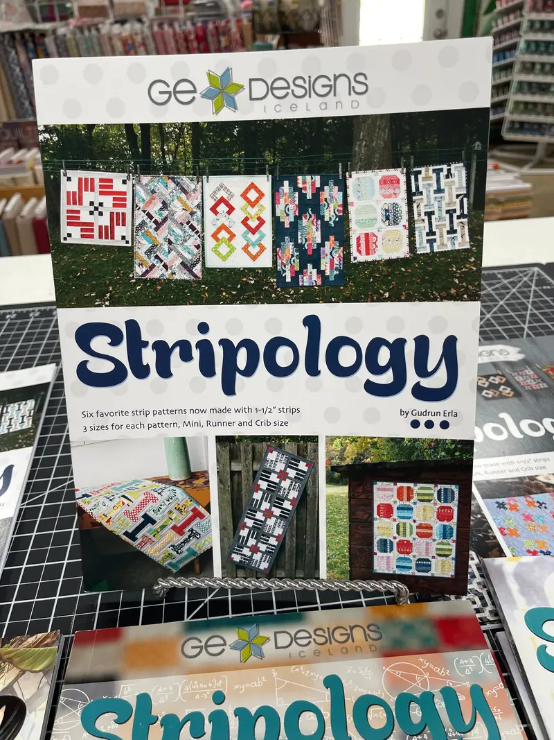 Ge Designs Stripology  Book By Gudrun Eria 1