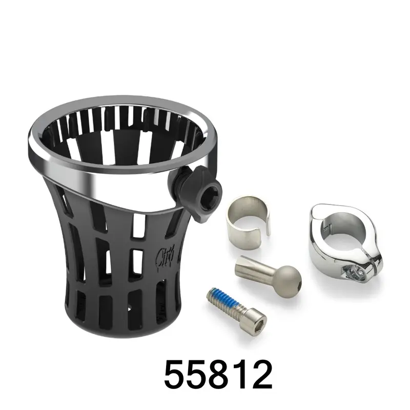 Gen 2 Big Ass® Drink Holder With Aluminum Clamp Mount 1