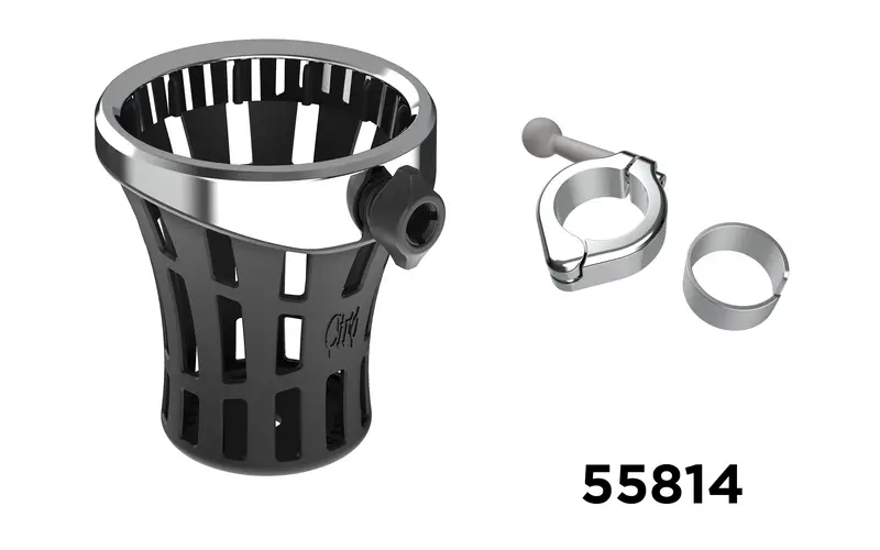 Gen 2 Big Ass® Drink Holder With Aluminum Clamp Mount 2