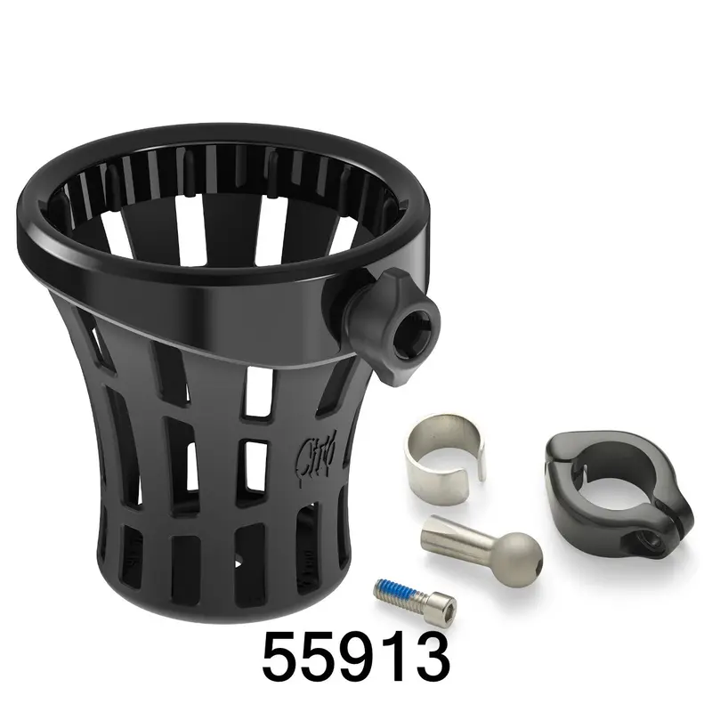 Gen 2 Big Ass® Drink Holder With Aluminum Clamp Mount 3