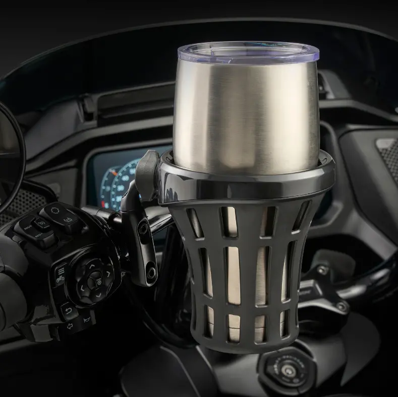 Gen 2 Big Ass® Drink Holder With Perch Mount For Indian Pursuit 2